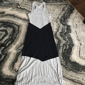 Racer back maxi dress